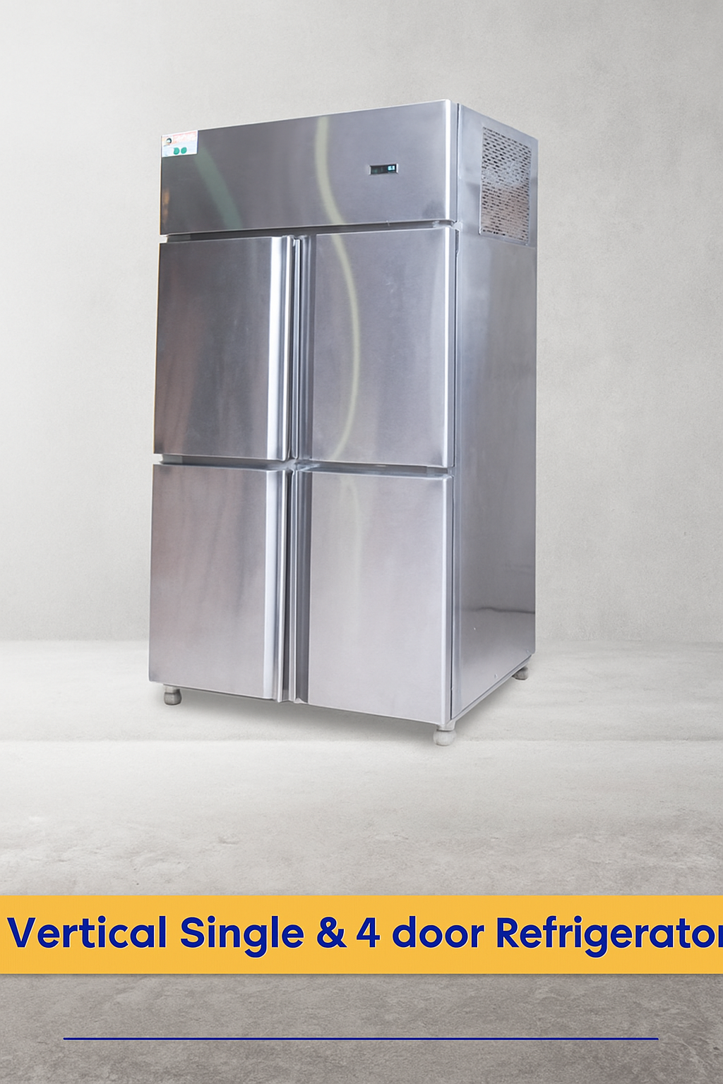 Vertical 4-Door S.S Refrigerator
