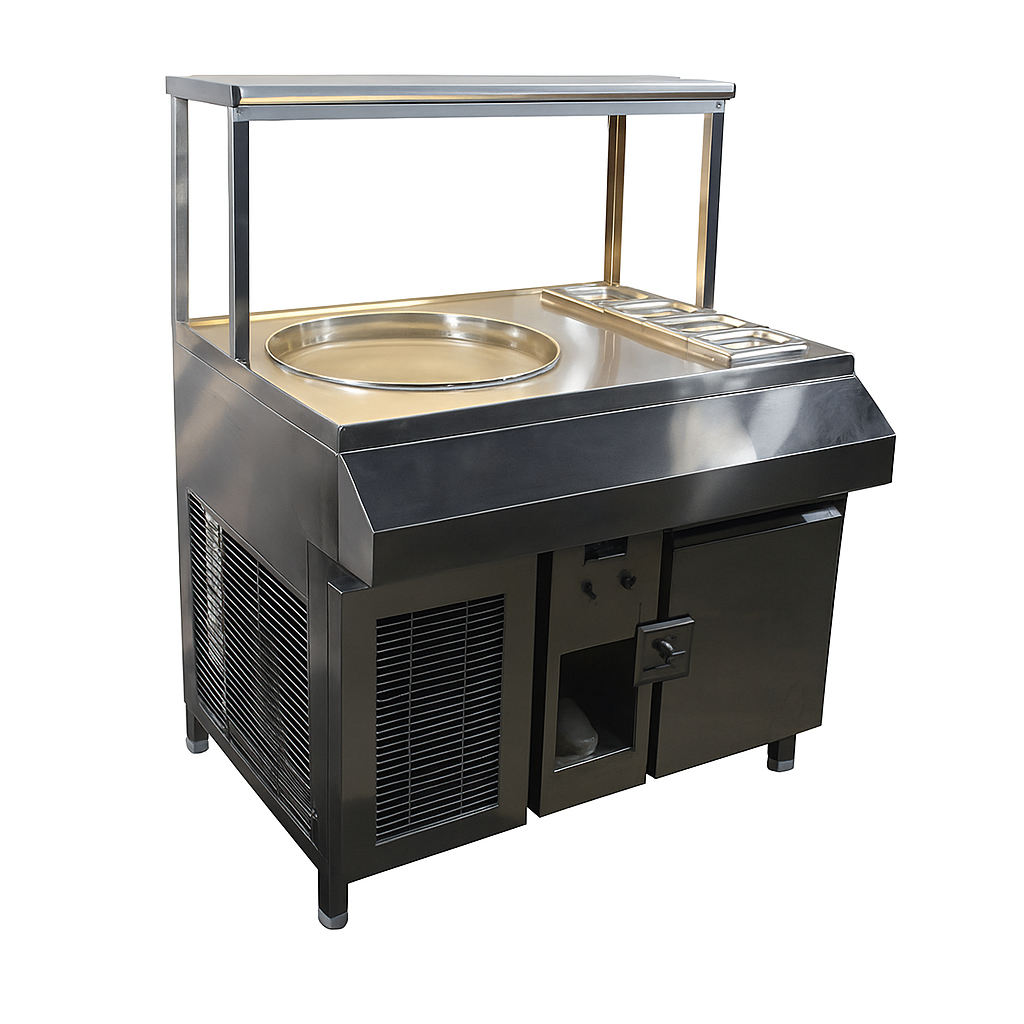 Pan Ice Cream Maker with Container